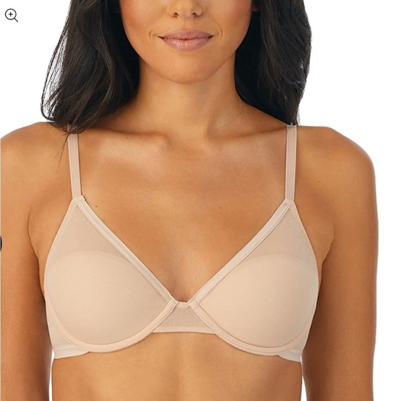 NWT On Gossamer Women's Mesh Half Cup Demi Bra 34D - Picture 5 of 9